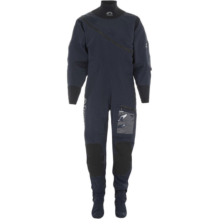 2024 Typhoon Hombres Marros Front Zip Traje Seco 100190 - Navy